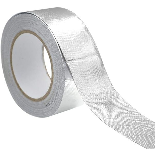 Aluminiumhäftande tejp Tätningslist 50mm x 20m förstärkt med