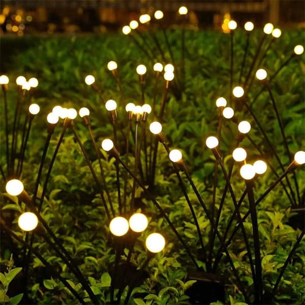 Firefly Havelamper (6 LED'er pr. lampe) – Sæt med 2