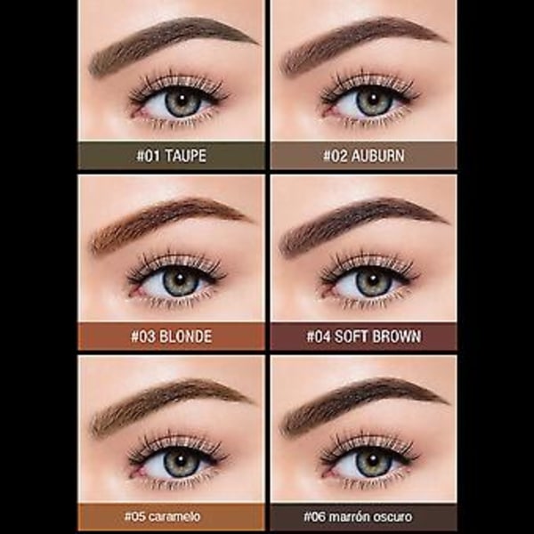 Precision Brow Pencil Ultra Fine Långvarig Dubbelanvändning Ögonbrynspenna Med Borste För Kvinnor Flickor (2)