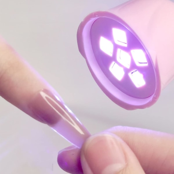 Mini portabel nageltork, 18W sladdlös uppladdningsbar LED UV-spik