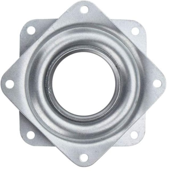 2 Tommer Lazy Square Drejeplatform 360 Graders Drejeplade med S