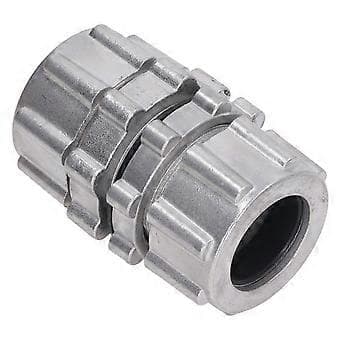 Støvfjerner Rørforbinder Aluminiumlegering Solenoid Pulsventil Hurtigforbinder Adapter 3.81cm/1.5in ( )