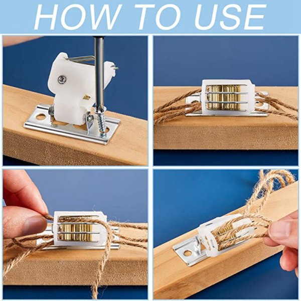 4 st Roman Shade Cord Lock Rymmer upp till Shade Window Blind Lock