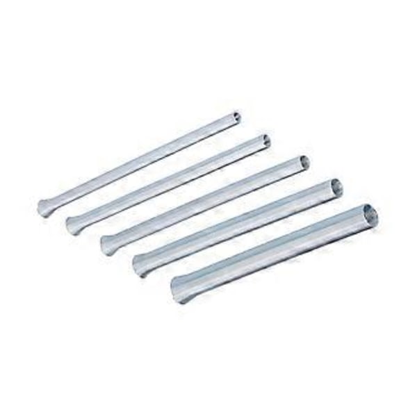 5 st böjningsfjäder flexibel böjd rörsats böjningstillbehör för koppar- och aluminiumrör ( )