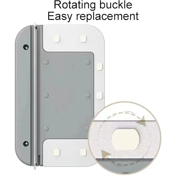 3-10 mm dubbelsidig magnetisk rengöringsborste, magnetisk sidorengöring