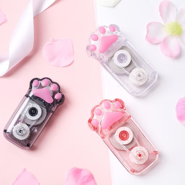 3 st Cute Correction Tape, Cat Correction Tape, Mini Correction