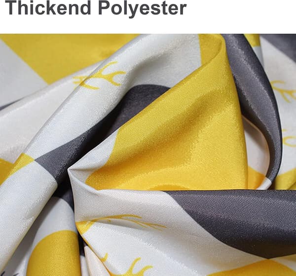Dusjforheng 180 x 200 cm Muggsikkert Baderomsforheng Polyester