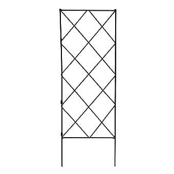 3-pack Vikbart Växtklätterställ Trädgårdsblomväxtstöd Metalljärnvägg ( )