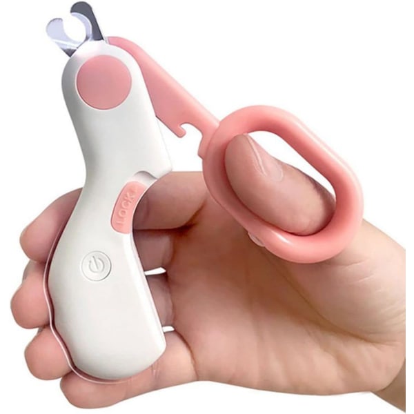 Dog Nail Clipper och Pet Nagel Clipper med LED Light Nagelklippare