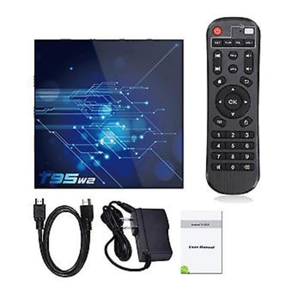 Digital Klocka Set-Top Box med Android 11 Hushåll Högförstärknings Mediaspelare för Hem Sovrum (AU Plug 4G 32G)