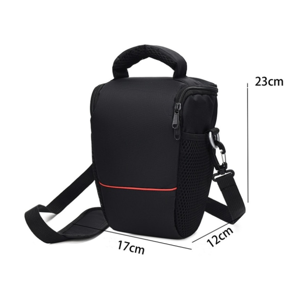 Triangle Camera Bag extern förvaringsväska med en axel, triangel C