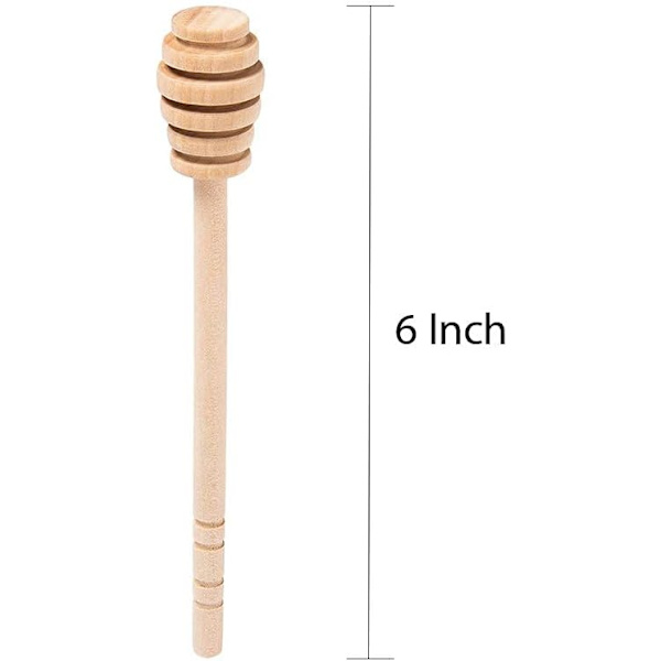 trä honungssked mixer