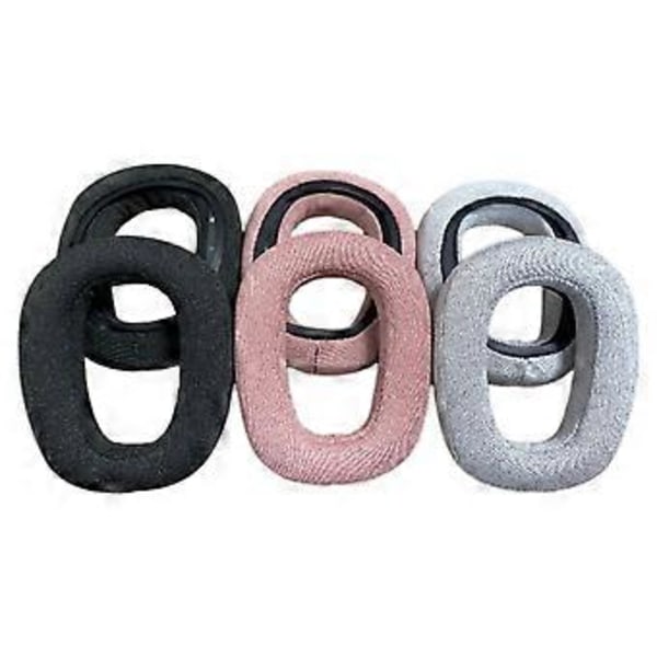 1 Par øreputer for Zone Vibe 100 hodetelefoner Elastiske skum øreputer Øreputer Svamp Putetrekk Erstatning Svart Black