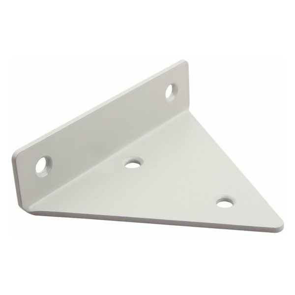 2 stk. (hvid 130 x 170 mm) Hylde, metalvæghylde, svævehylde,
