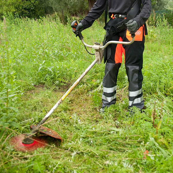 One-For-All tre-tandad gräsklipparblad för Stihl, Husqvarna, M