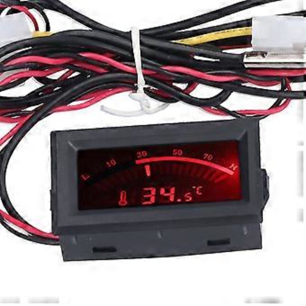 DC 5V Mini Termometer Metall Sond Digital Inbäddad Temperaturmätare Modul NTC SensorTS-805-R (Rött Ljus) ( )