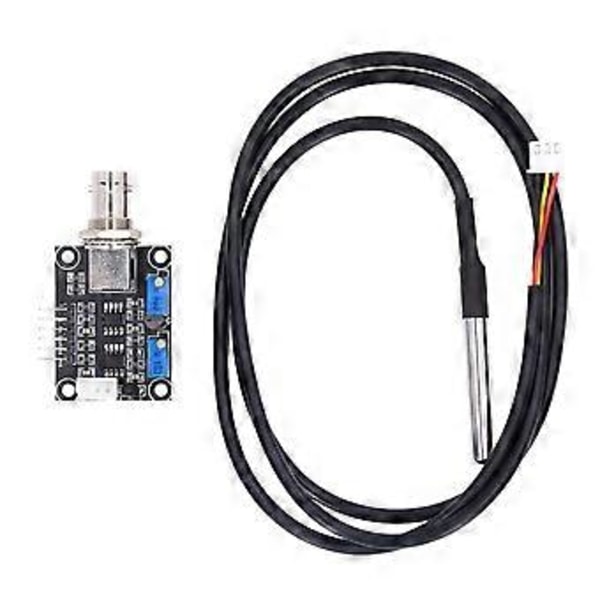 PH0?14 Värdedetekteringssensor Modul Vattentät Digital Sond Monitor Kit BNC-kontakt ( )