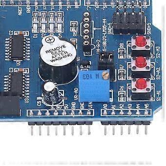 XD?203 MCU Multifunktionelt udvidelseskort 4-cifret digitalt display udviklingsmodul ( )