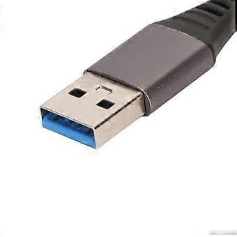 USB til RJ45-adapter 1 Gbps Plug and Play bærbar aluminiumslegering USB til Ethernet-adapter for bærbar PC, nettbrett, stasjonær PC