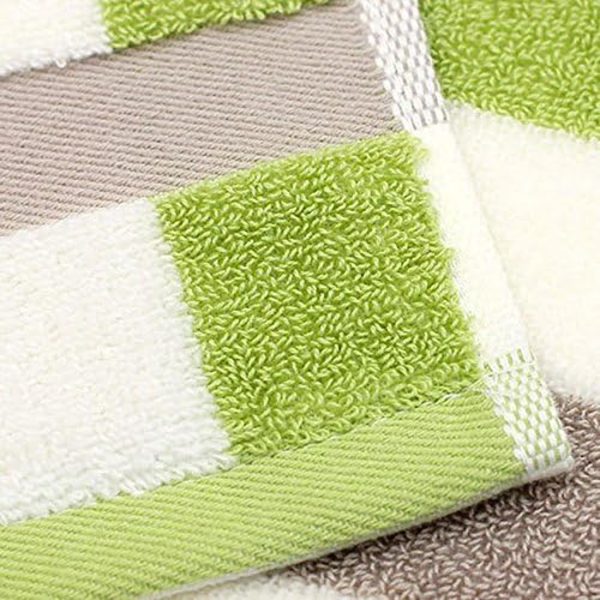 3-pack 13"x30" Supermjuk randig, vridfri bomullsansiktshand till