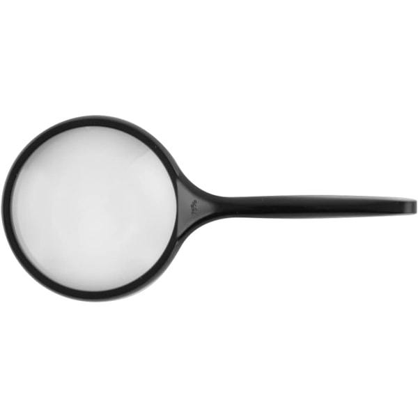 100mm 3 gånger stor handvev spegelförstoringsglas lins ABS el