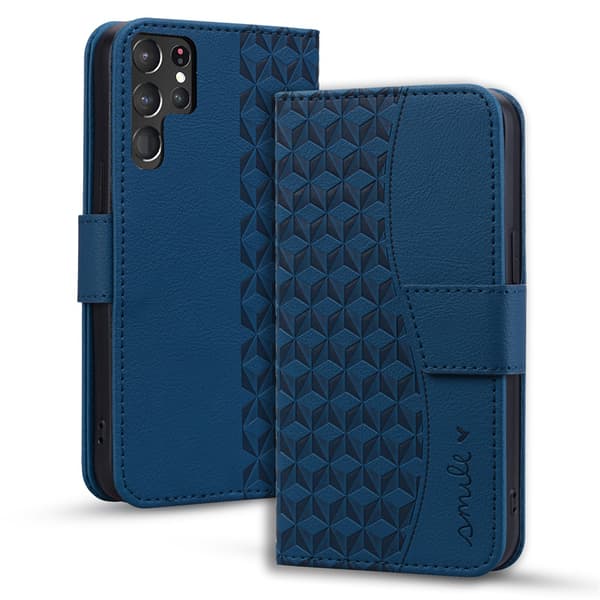 Multifunktionel kortholder flip-etui til iPhone XR – Stødresistent – Kongeblå Royal Blue