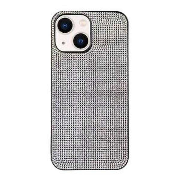 Solid Color Diamond TPU-telefonfodral för iPhone 11 Pro Max Silver