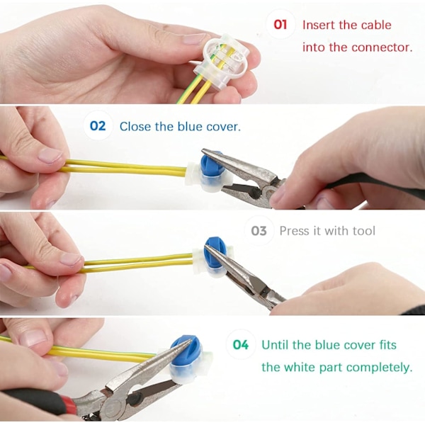 17*25*17mm, 20st, Engineering Plastic Injection Form, Kabel