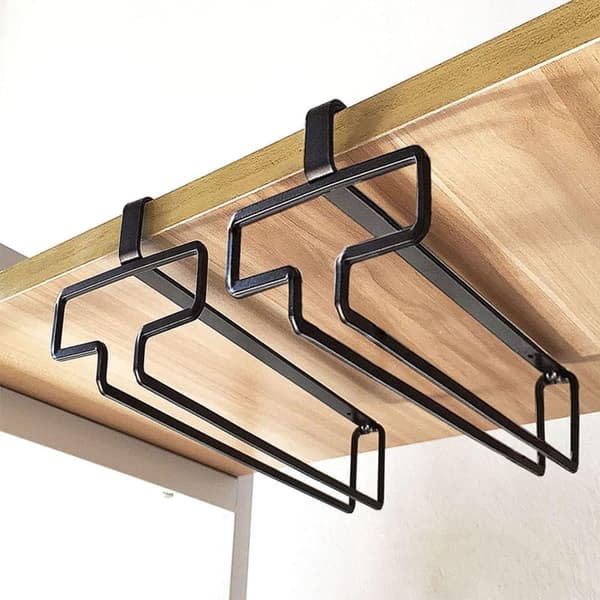 2 stk vinglassholder under skap vinglassholder stilk