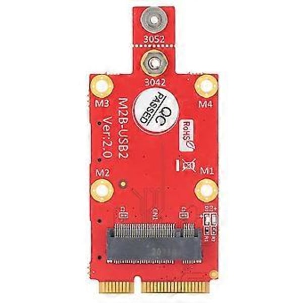 M.2 till Mini PCIE Adapter Konvertermodul med SIM-kortplats PC Laptop Tillbehör ( )