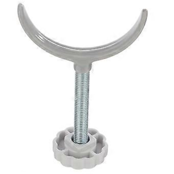 1 st. Legering Skyddsräcke Beslag Grind Staket Fixator Nyhet Fästtillbehör (Silver)
