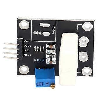 Hall-strömssensor Modul Justerbar Kortslutning Överströmsskyddsdetektor 70A WCS1700 ( )