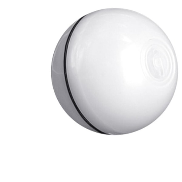 Smart White Interactive Cat Ball, Automatic Rolling Ball, USB Rec