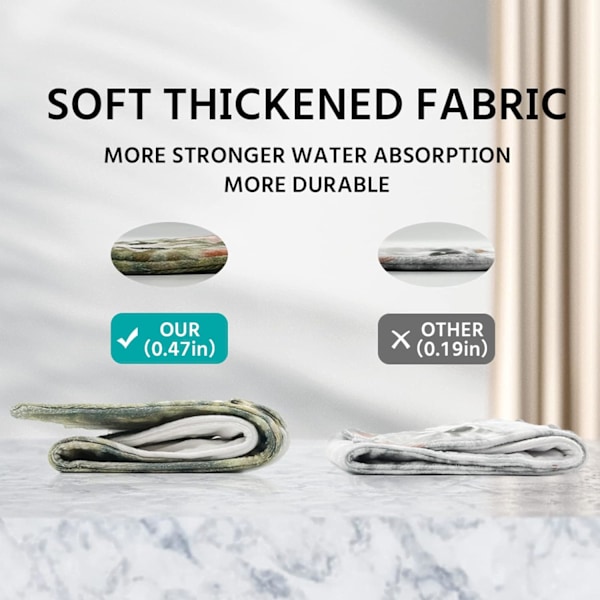Kattformade absorberande handdukar, söta djurhanddukar, handdukar för K