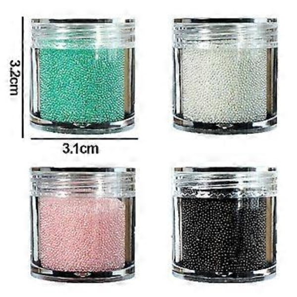 Strålande Glans Till Hands, Nagelkonst DIY Med Flerfärgade Glas Kristaller