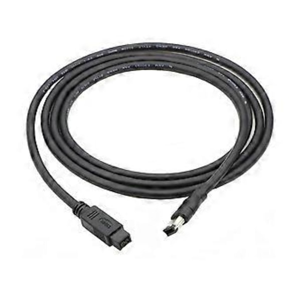Firewire IEEE 1394 Adapterkabel 6 Pin til 9 Pin Stikkabel til Tilslutning af Printere Scannere Harddisk 4.5M