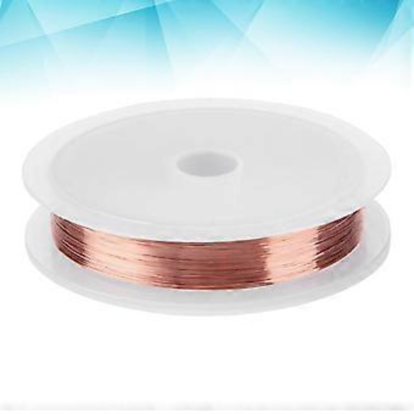 0,2 mm Koppartråd Nagelkonst Dekoration Linje DIY Smycken Manikyr Tillbehör (Roséguld)