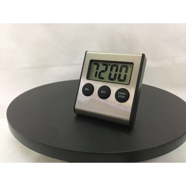 Digital timer rostfritt stål rostfritt stål (6,5 x 1,6 x 7 cm)