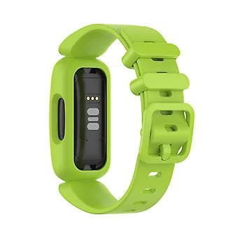 Til Fitbit Inspire 2 Silikone Urrem Lime Green