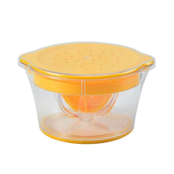Juicer, 0.4 L, transparent/gul