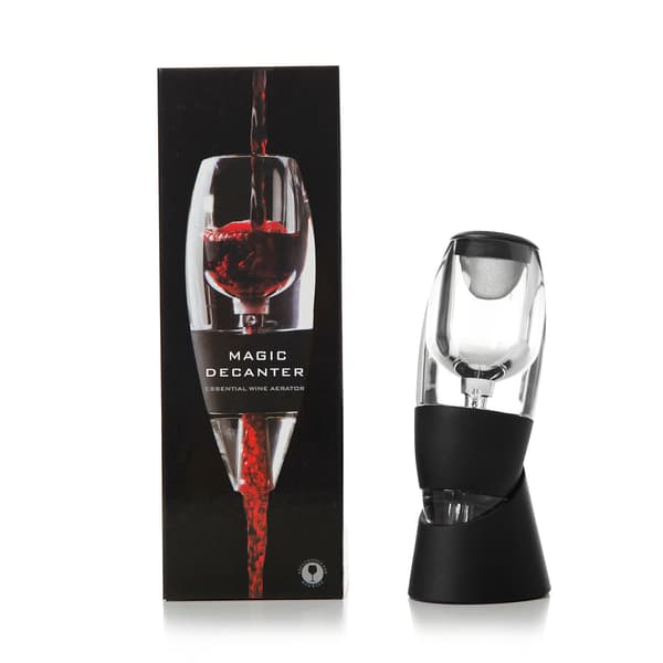 Magic Decanter Essential Aerator med Vinfilter, Presentförpackning och T