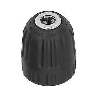 Slagbormaskin Chuck Krom Vanadium Stål ABS Bor Chuck Adapter Omformer 0,8-10 mm ( )