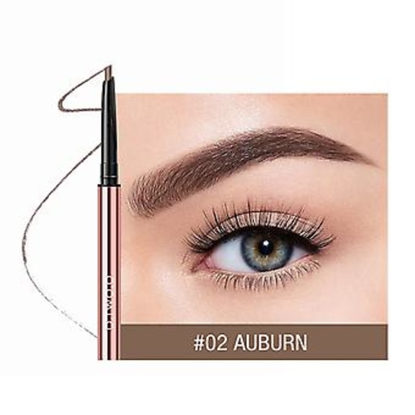 Precision Brow Pencil Ultra Fine Långvarig Dubbelanvändning Ögonbrynspenna Med Borste För Kvinnor Flickor (2)