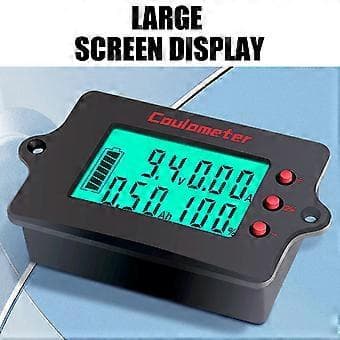 Digitalt Multimeter Amperemeter Voltmeter til Elektriske Systemer med LCD-Display og Energidatalagring Nem Installation 2 meters data cable