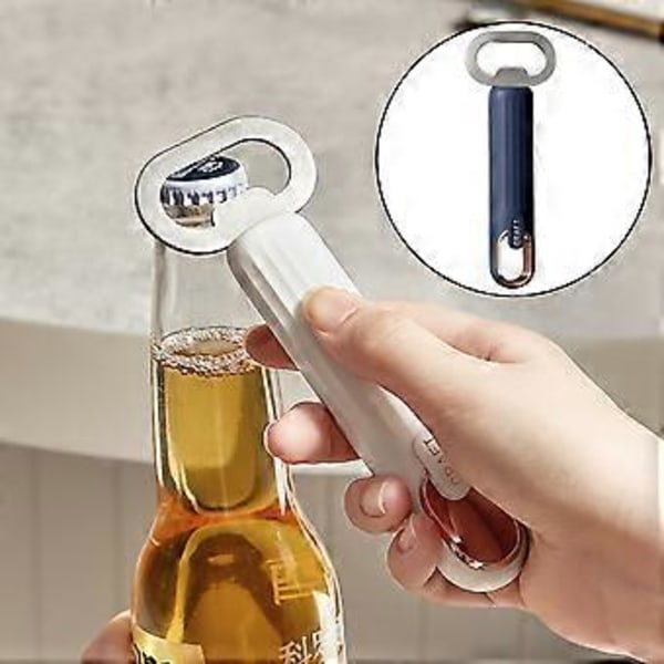 Pullonavaaja Ergonominen Kahva Olutpullonavaaja Ruostumattomasta Teräksestä Seinään Asennettava Pullonavaaja