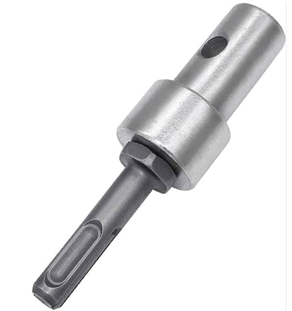 Elektrisk Drill Adapter Auger, 10,4 cm Lengde, Nøkkelløs Drill Chuck, R