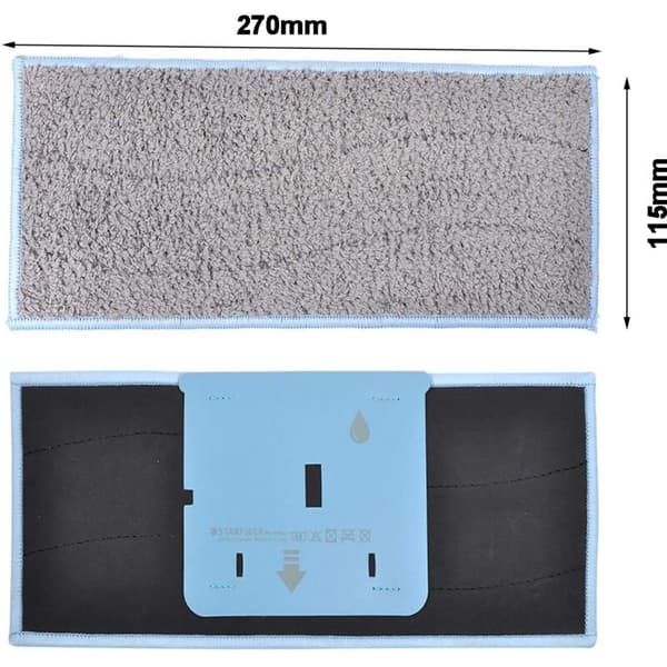 Sæt med 4 genanvendelige vaskbare mopper til Braava Jet M6134