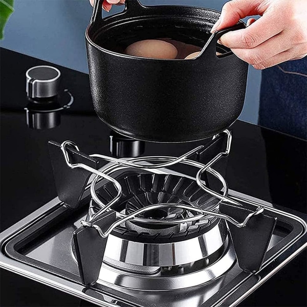 4 delar Universal spisstöd, Wok gasspisstöd, gasspis