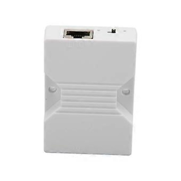 PoE-förlängare 10/100M RJ45-portar 656ft räckvidd Plug and Paly Kompakt Ethernet-repeater för säkerhetssystem IP-kamera ( )
