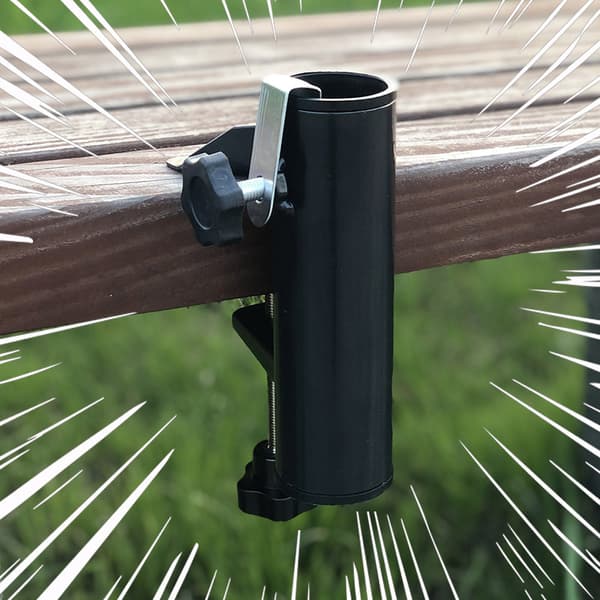 Paraplyställ, trädgårdsparasollklämma